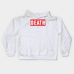 Death Magazine Kids Hoodie